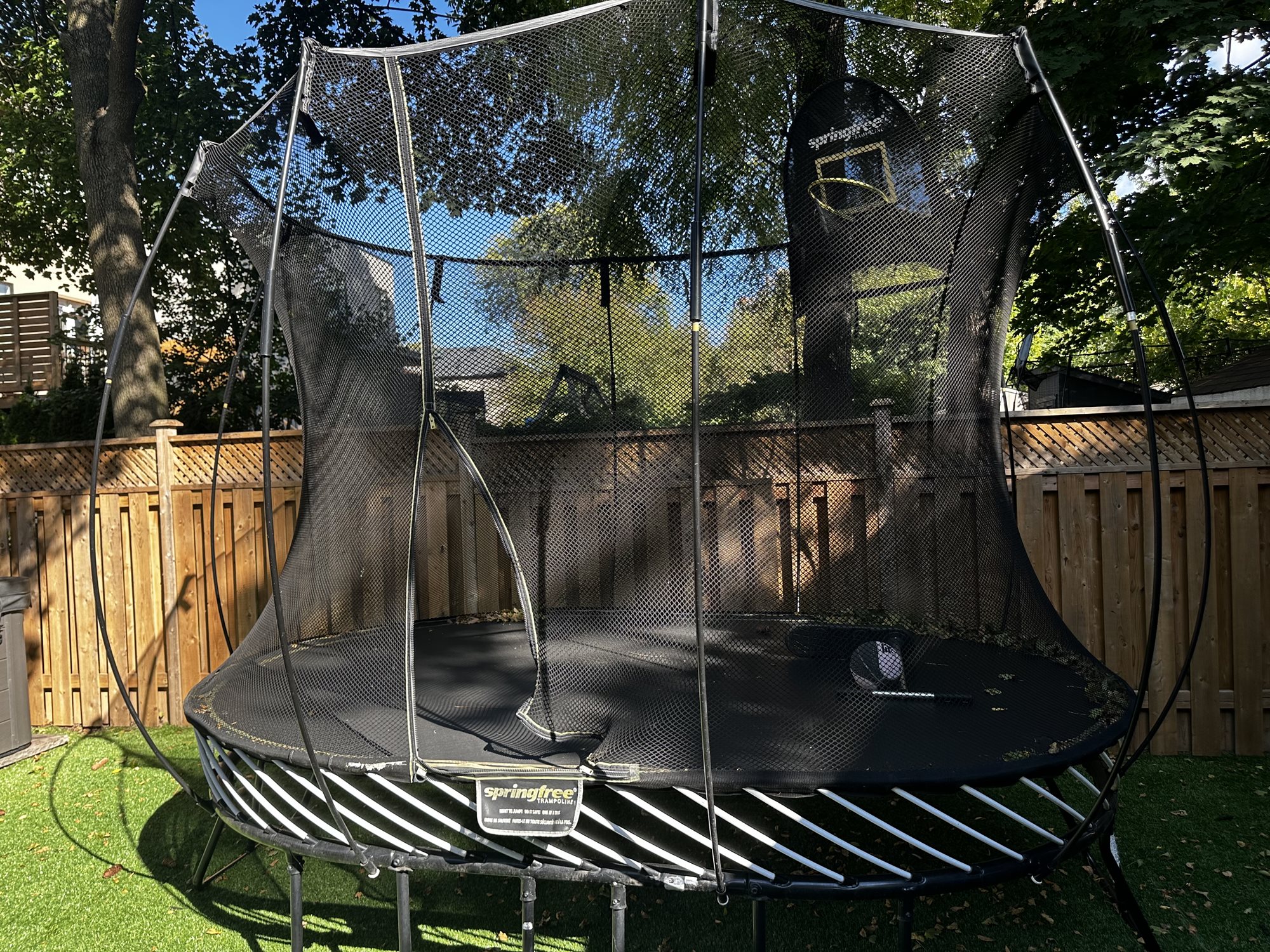 Spring Free Trampoline