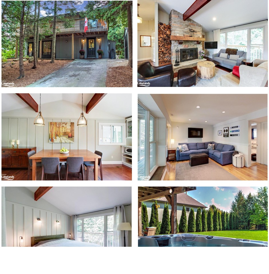 Charming 4-Bedroom Chalet Rental in Thornbury – Available Dec. to April!